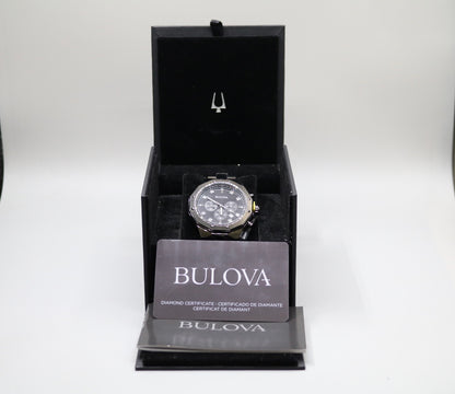 Bulova 98D142 Men's Chronograph Diamond 45mm Watch