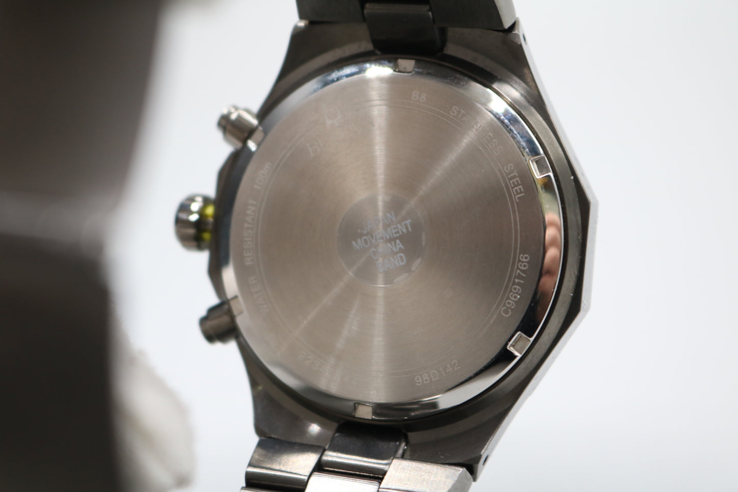 Bulova 98D142 Men's Chronograph Diamond 45mm Watch