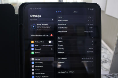 Apple iPad A3354 (A16) 11th Generation 128GB 11 Inch