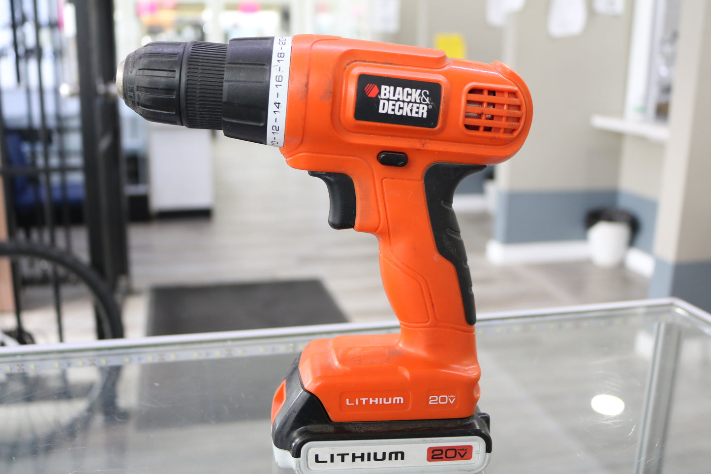 BLACK+DECKER 20V Max PowerConnect Cordless Drill Driver LD120 + Lithium Battery