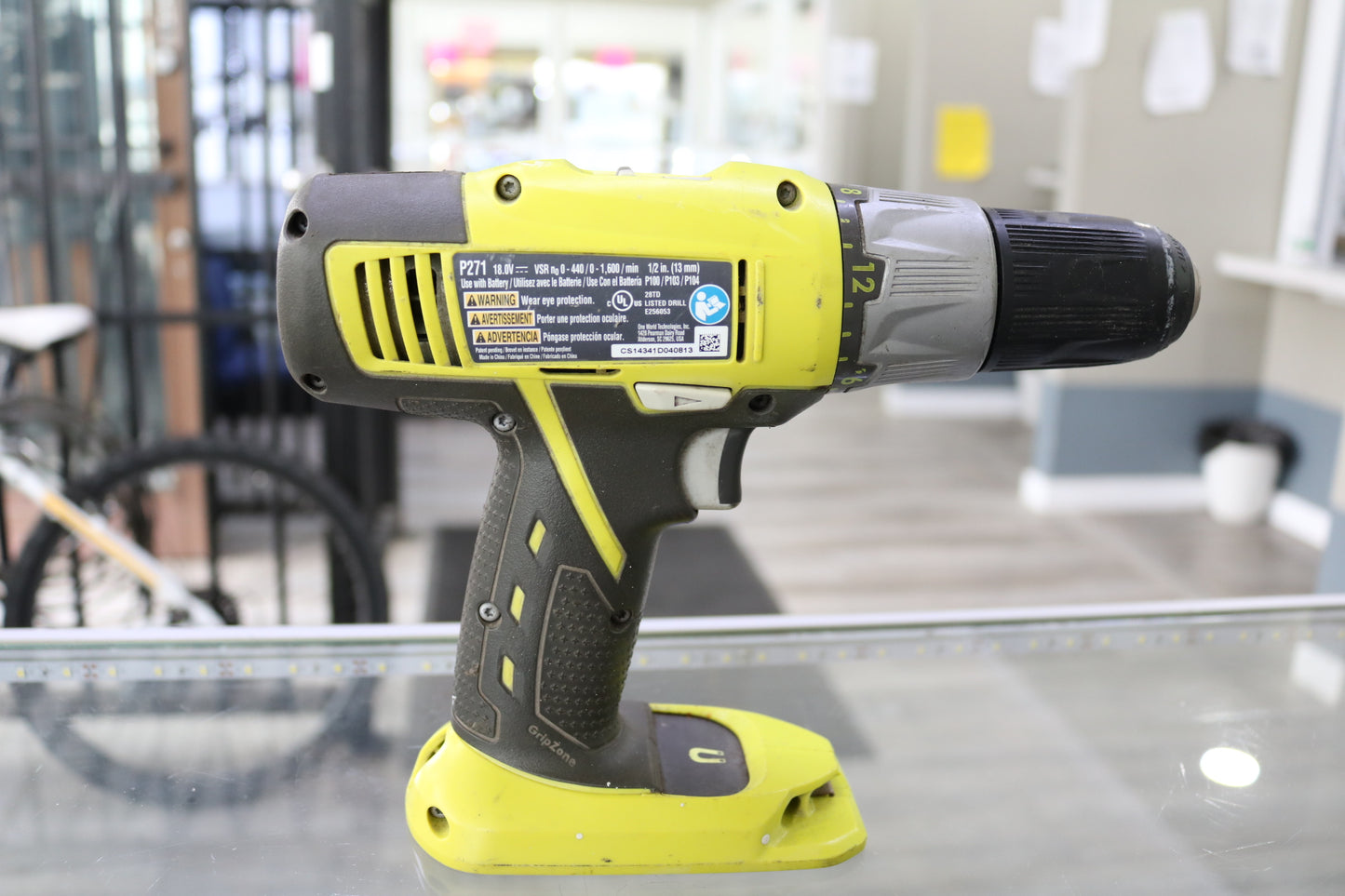 RYOBI P271 18 VOLT 1/2" INCH CORDLESS DRILL DRIVER (Tool Only)