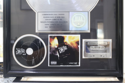 D12 Devil’s Night RIAA Platinum Album Award (Local Purchase Only)