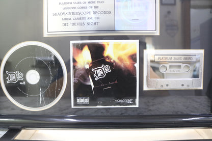 D12 Devil’s Night RIAA Platinum Album Award (Local Purchase Only)