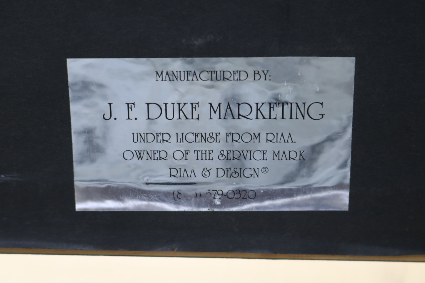 D12 Devil’s Night RIAA Platinum Album Award (Local Purchase Only)