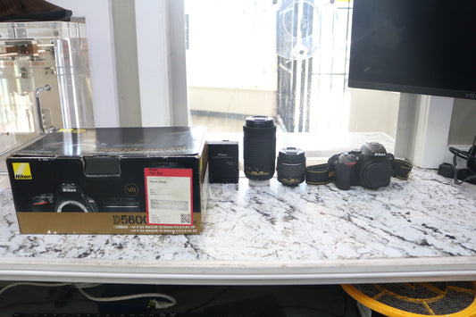 Nikon D5600 Camera with 18-55 & 70-300 Lens Kit