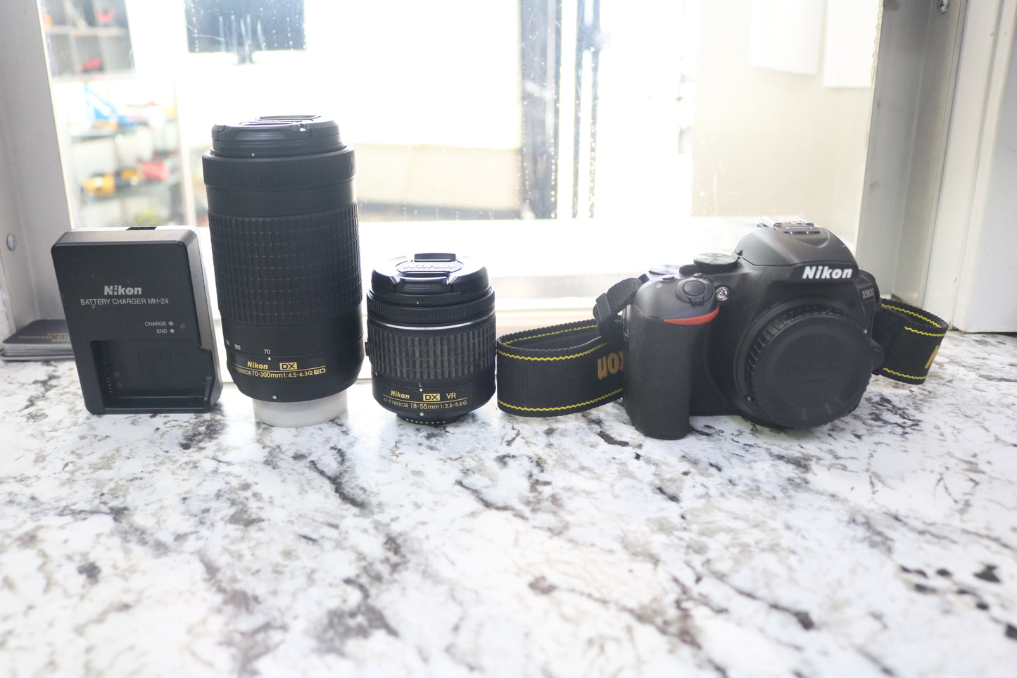 Nikon D5600 Camera with 18-55 & 70-300 Lens Kit