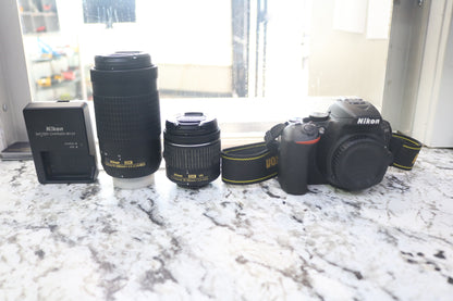 Nikon D5600 Camera with 18-55 & 70-300 Lens Kit