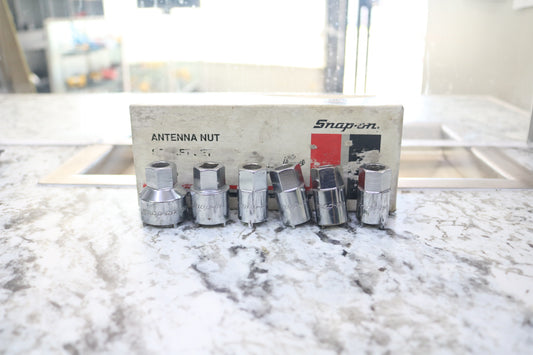 Snap-on Tools USA RARE 6-Piece Vehicle Antenna Nut Socket Set