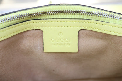 Gucci Quilted Matelasse GG Marmont Yellow Bag