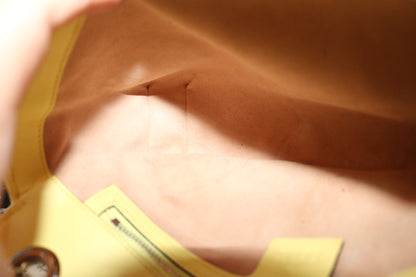 Gucci Quilted Matelasse GG Marmont Yellow Bag