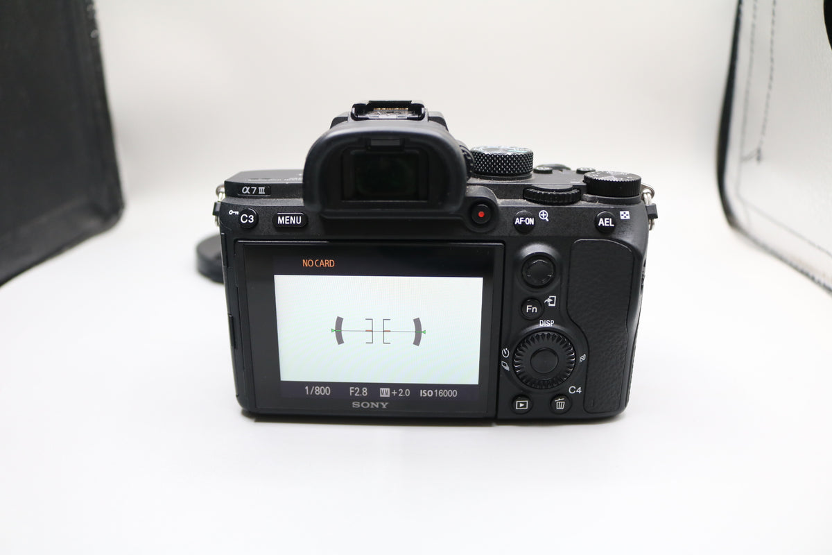 HOT SALE | Sony Alpha a7 III Camera, 3,604 Shutter Count - Pre-Owned