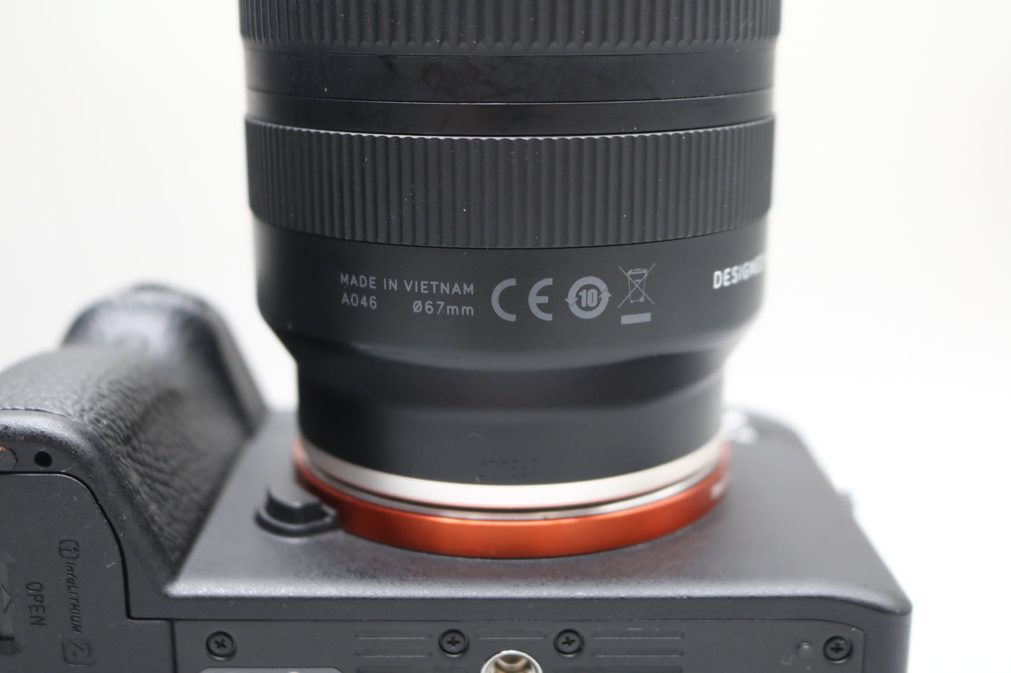 Sony Alpha a7 III Camera with Tamron 17-28mm Lens (Shutter Count=3604)