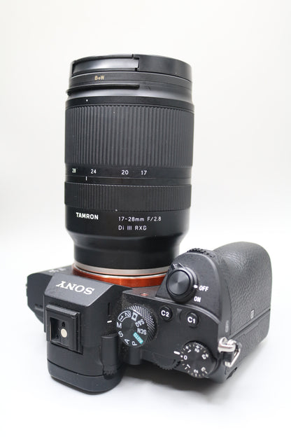 Sony Alpha a7 III Camera with Tamron 17-28mm Lens (Shutter Count=3604)