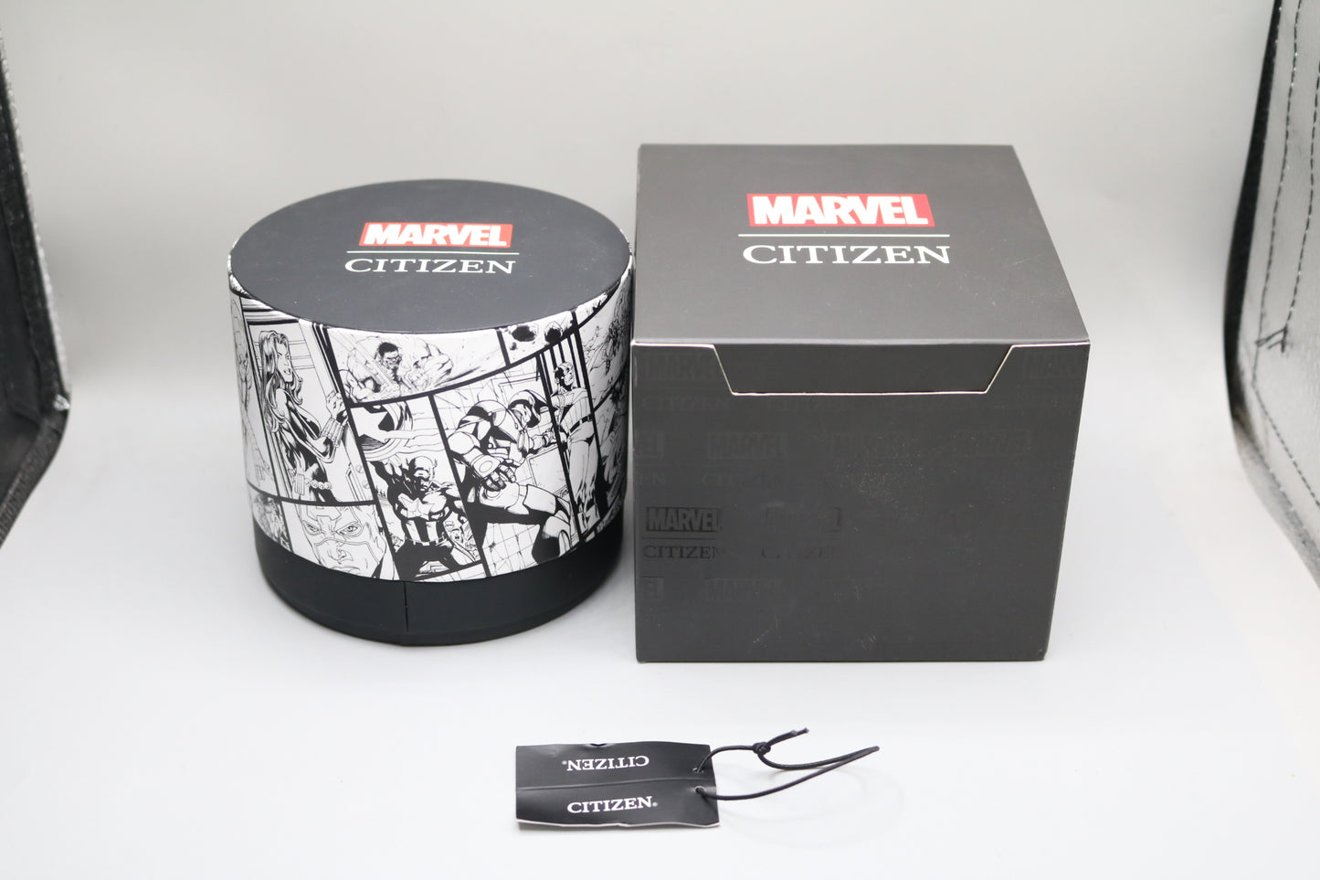Citizen Men's Black Panther Marvel Eco-Drive Chronograph Watch 42MM CA0297-52W