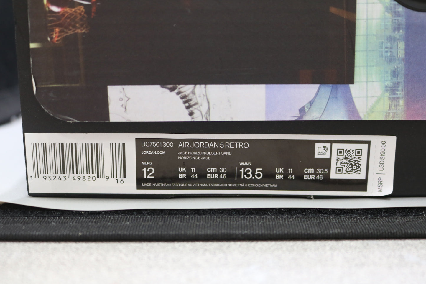 Air Jordan 5 Jade Horizon Size 12