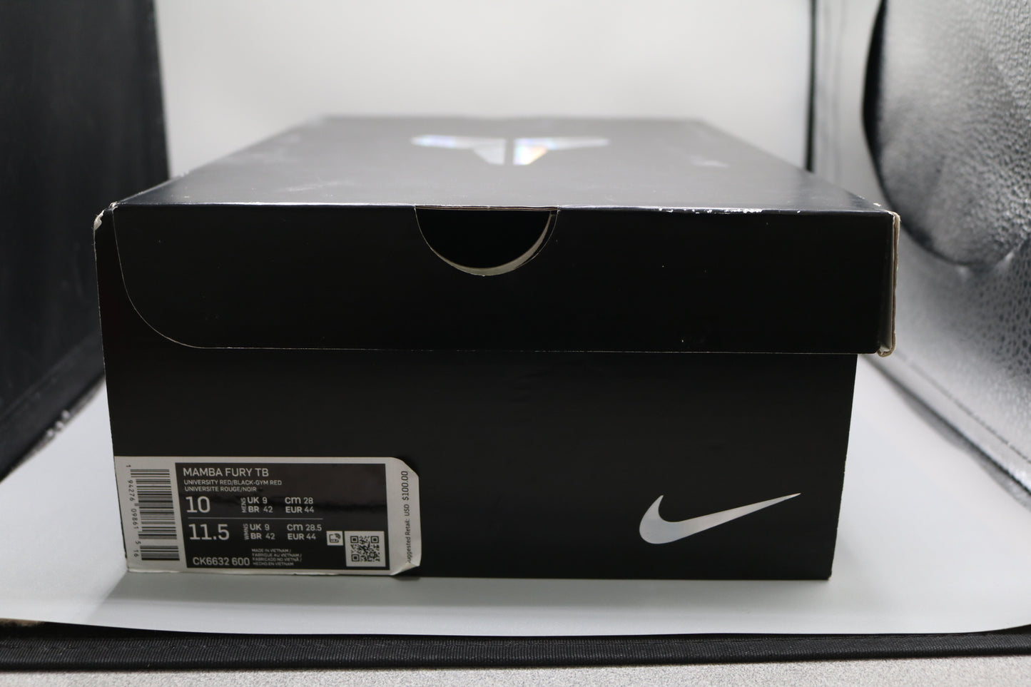 Nike Mamba Fury University Red (Team) Size 10