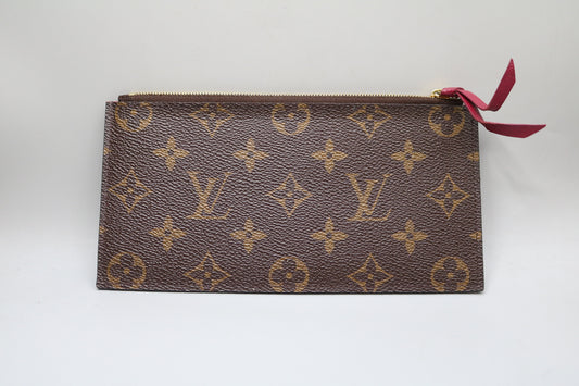 Louis Vuitton Monogram Fuchsia Pochette Félicie Zipped Pocket