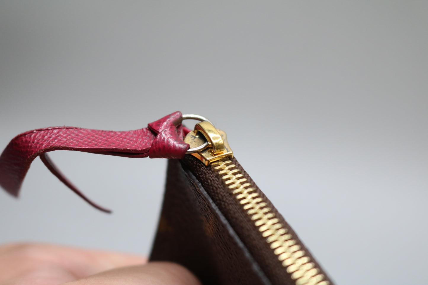 Louis Vuitton Monogram Fuchsia Pochette Félicie Zipped Pocket