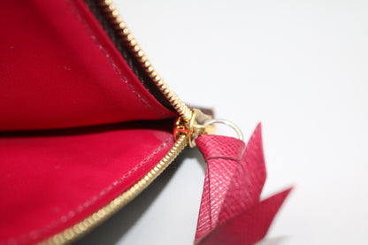 Louis Vuitton Monogram Fuchsia Pochette Félicie Zipped Pocket