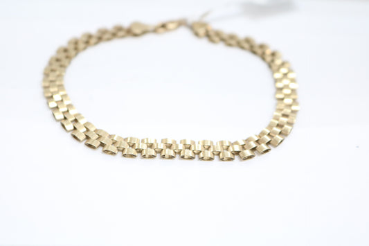 10K Yellow Gold Rolex Bracelet (Length 9")