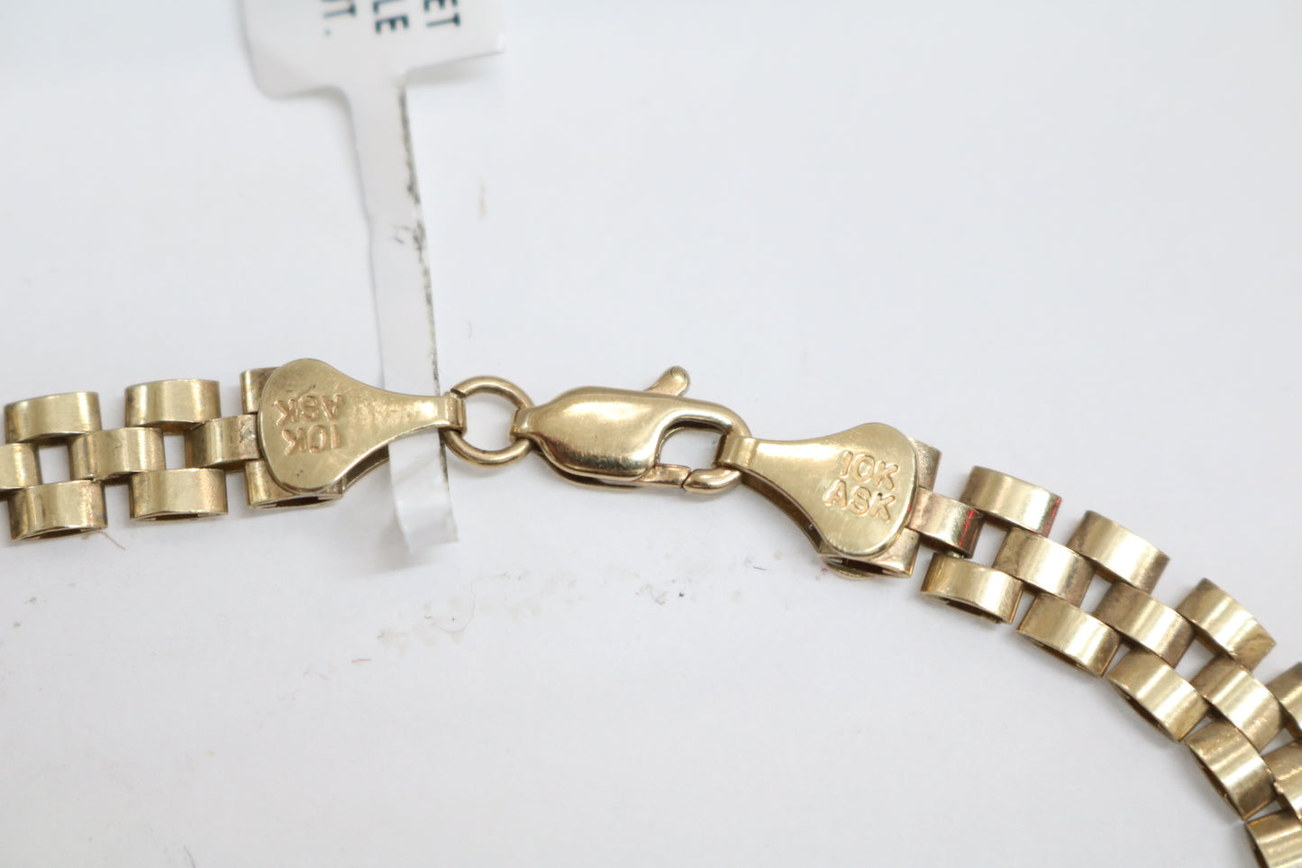 10K Yellow Gold Rolex Bracelet (Length 9")