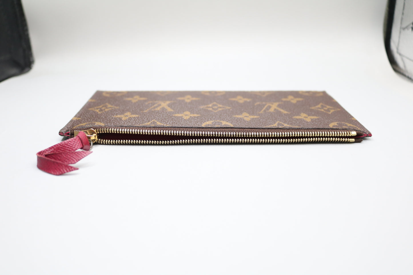 Louis Vuitton Monogram Fuchsia Pochette Félicie Zipped Pocket