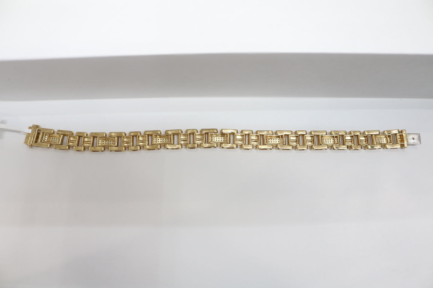 10K Two Tone Gold Diamond Rolex Bracelet (8.75 Inches) (0.63 CTW) (Local Pick-Up Only)