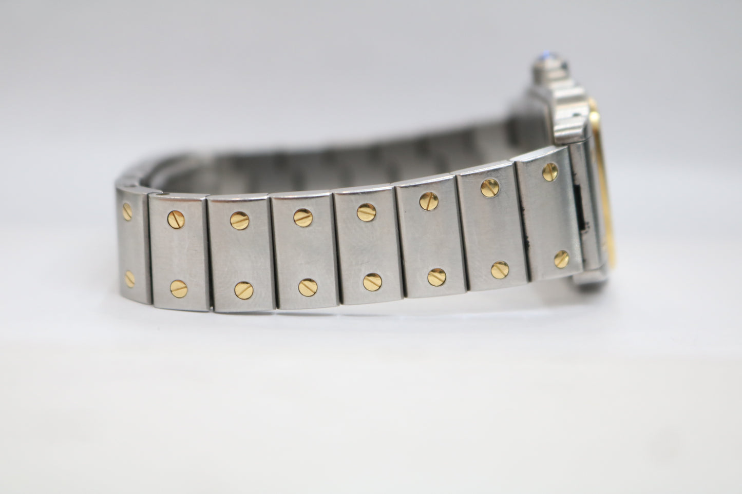 Cartier Santos Galbee 1567 24MM Stainless Steel/18K Watch (Local Pick-Up Only)