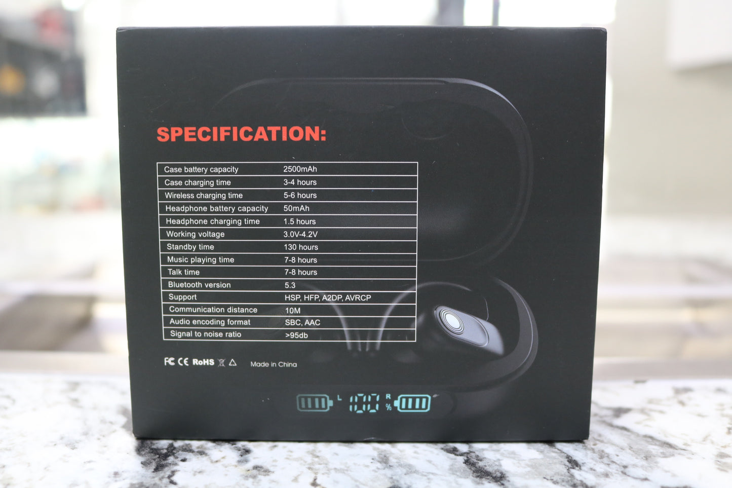 Jzones U7 True Wireless Earbuds - Pre-Owned