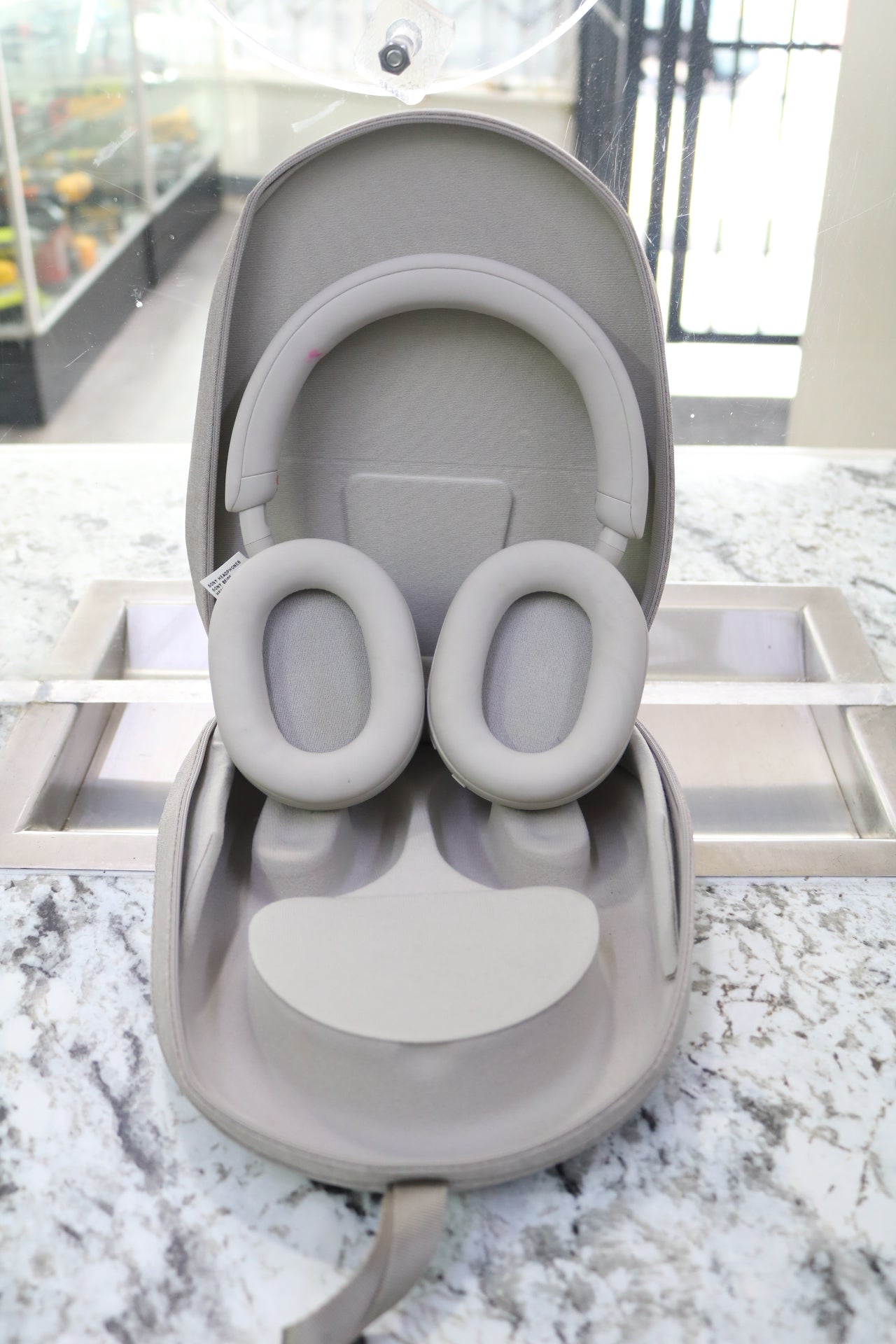 Sony WH-1000XM5 Wireless Noise Canceling Over Ear Headphones Silver