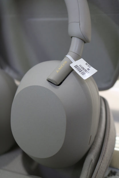 Sony WH-1000XM5 Wireless Noise Canceling Over Ear Headphones Silver