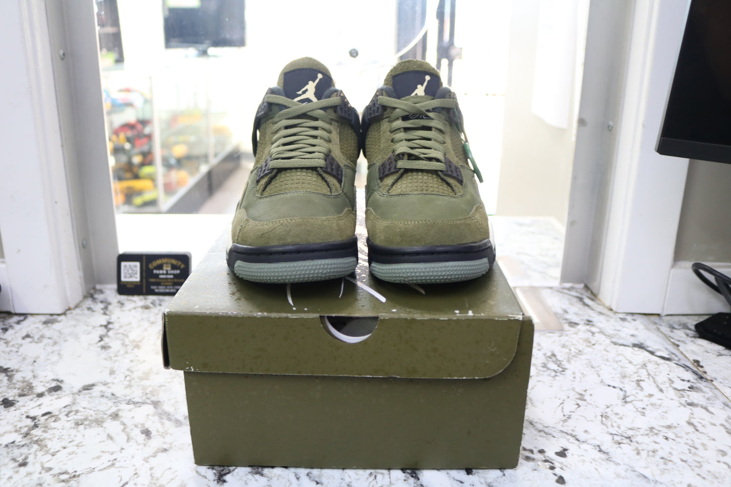 Air Jordan 4 SE Retro Low Craft Olive