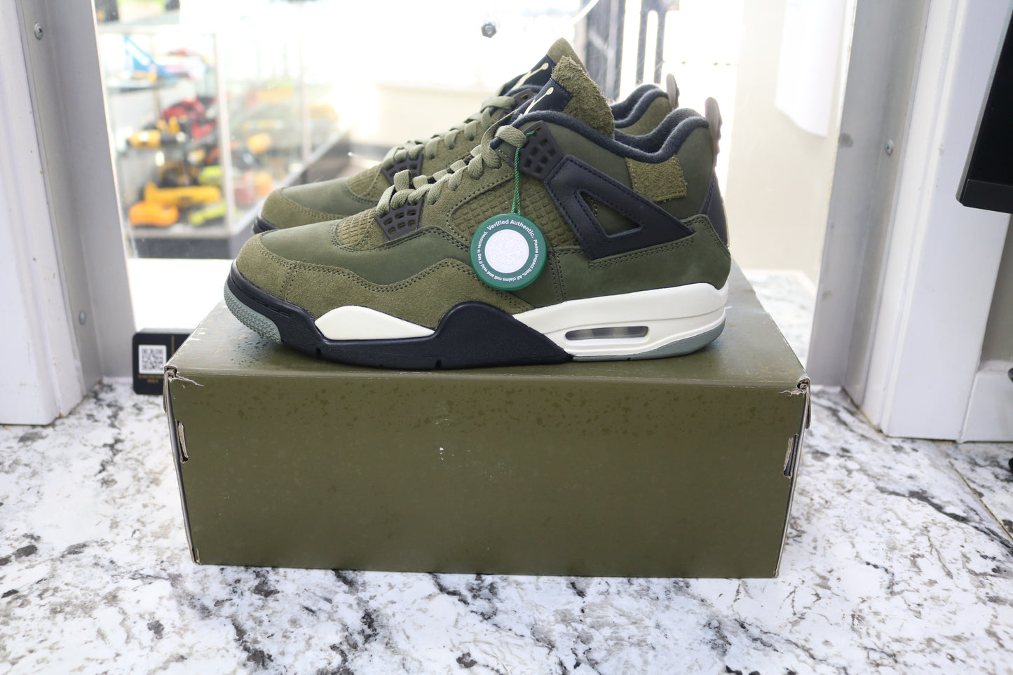 Air Jordan 4 SE Retro Low Craft Olive