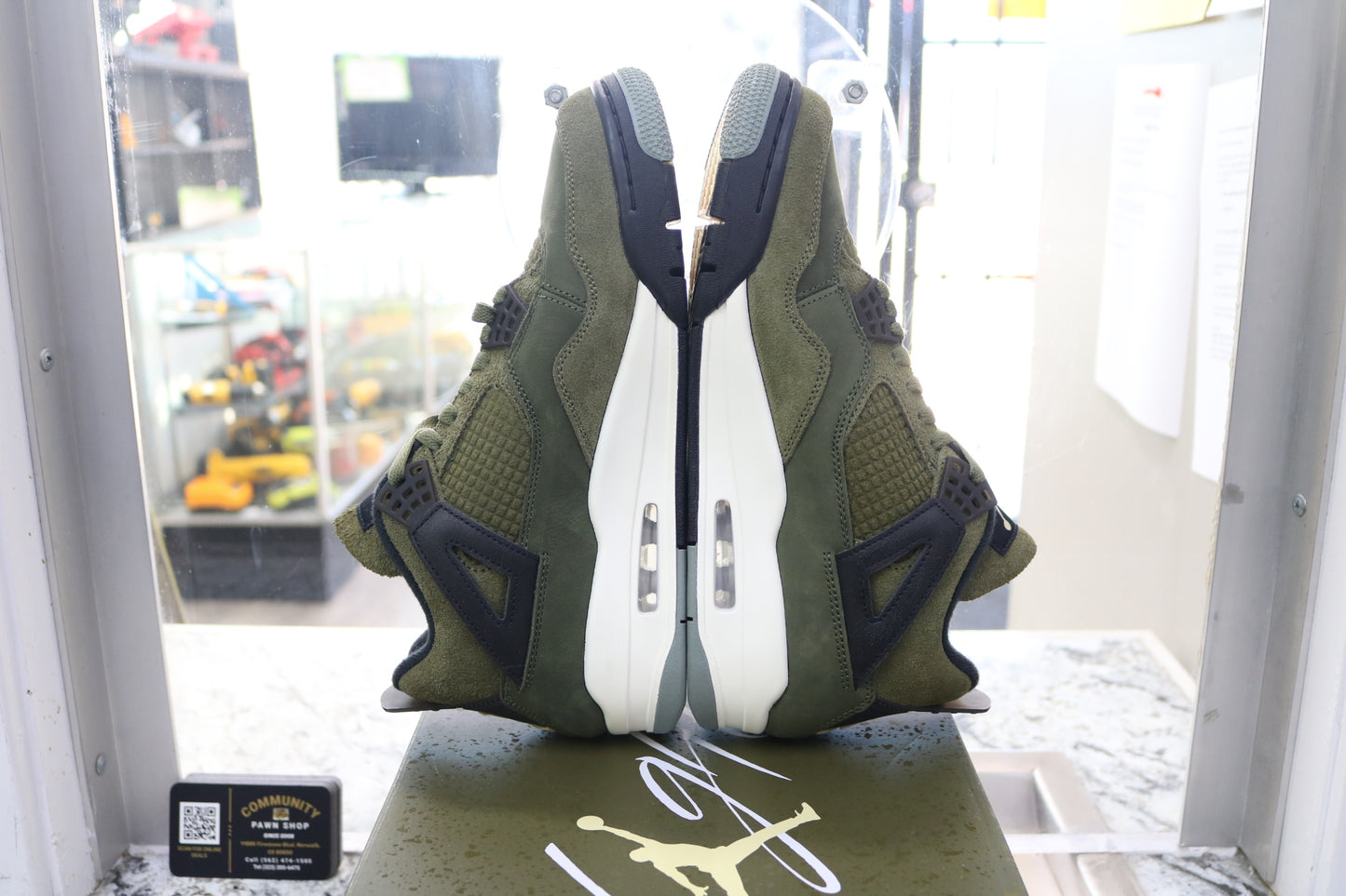 Air Jordan 4 SE Retro Low Craft Olive