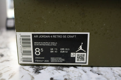 Air Jordan 4 SE Retro Low Craft Olive