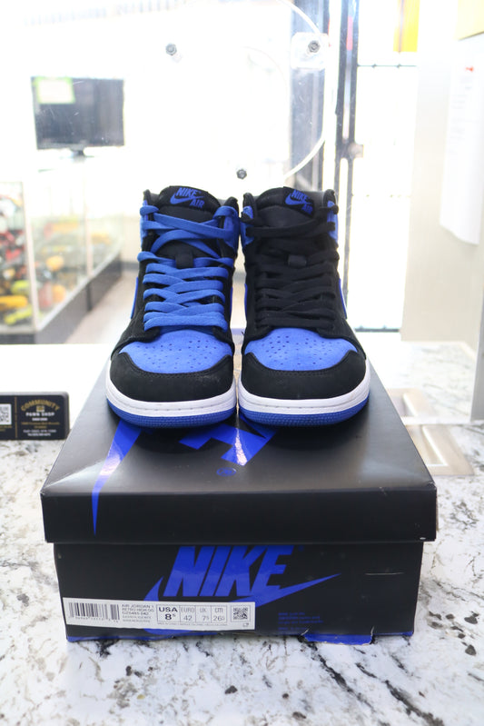 Air Jordan 1 Retro High OG "Royal Reimagined" Size 8.5 Sneakers