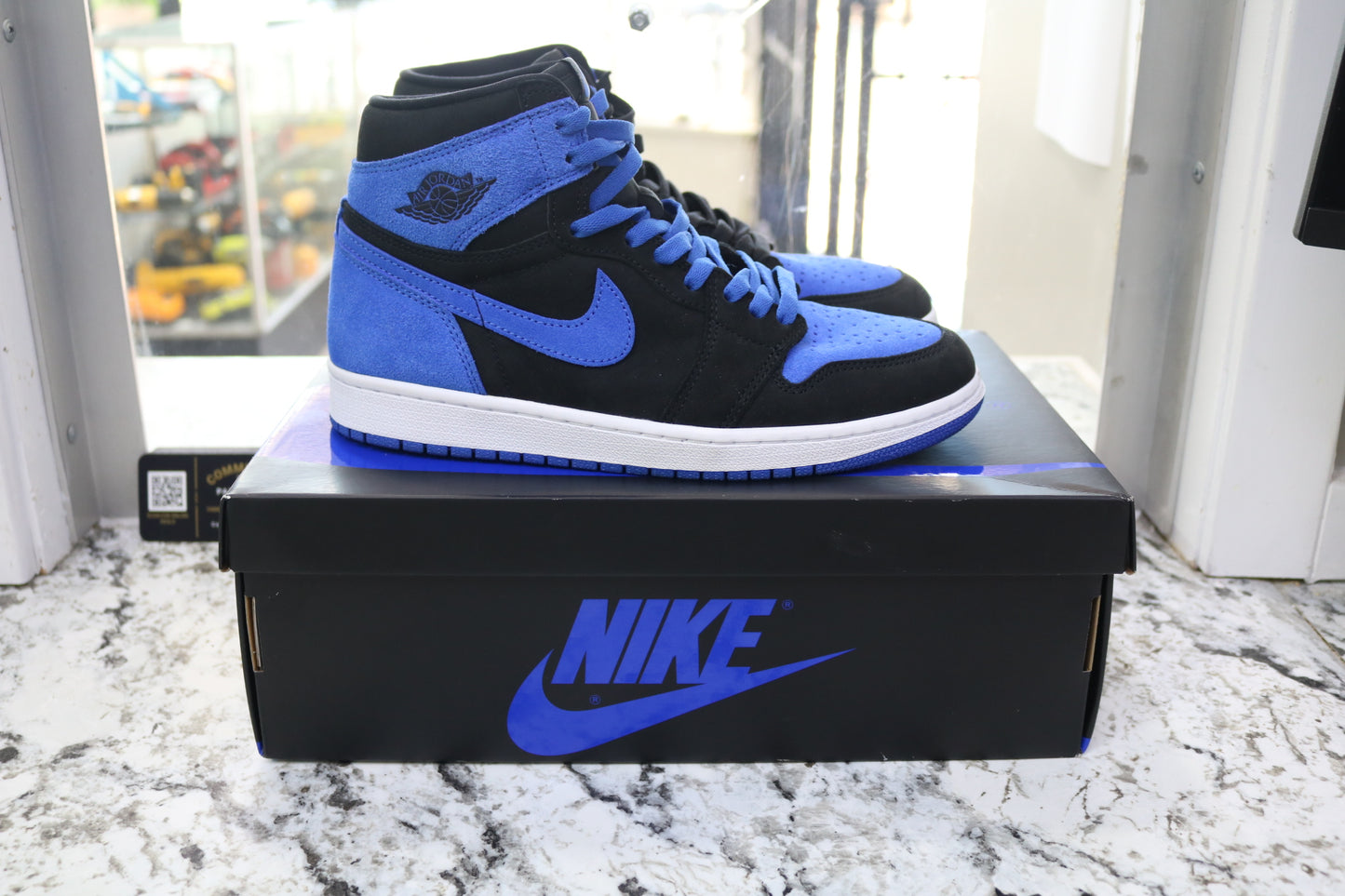 Air Jordan 1 Retro High OG "Royal Reimagined" Size 8.5 Sneakers