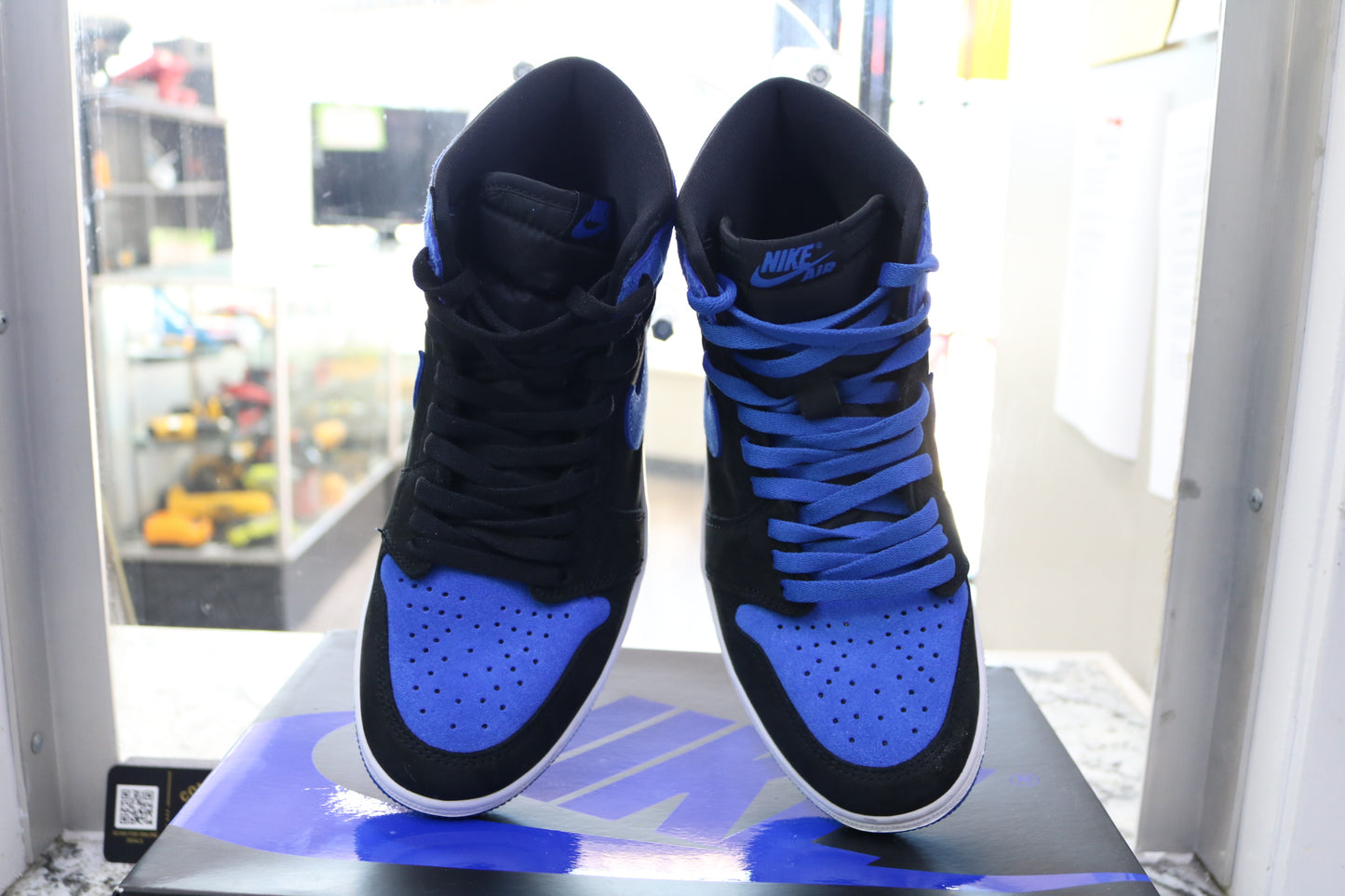 Air Jordan 1 Retro High OG "Royal Reimagined" Size 8.5 Sneakers