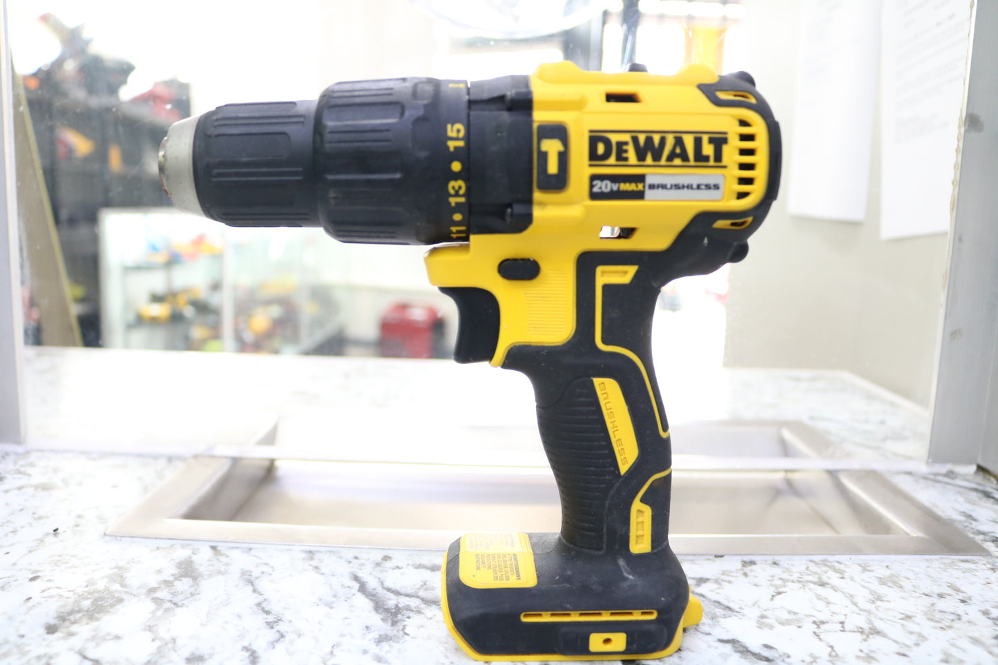DEWALT DCD778 20V Max Brushless Cordless 1/2 in. Hammer Drill/Driver - Tool only