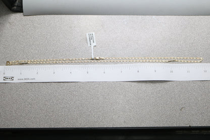 14K Three Toned Fancy Gucci Chain (24 Inches)