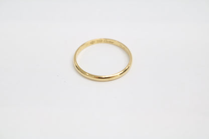 18k Yellow Gold Cartier Wedding Band Ring (Size 6 3/4)