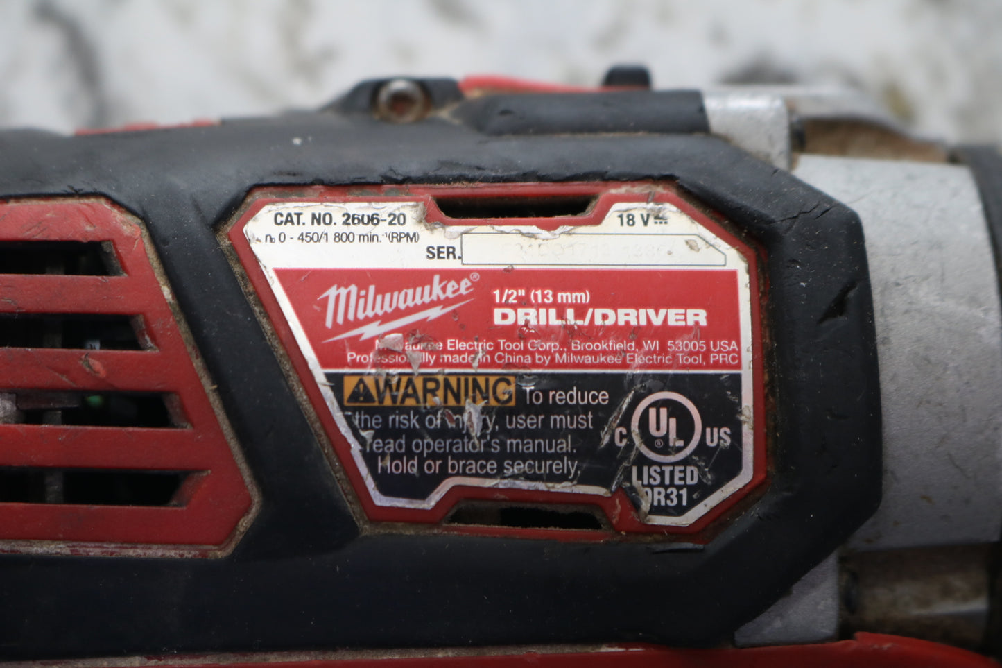 Milwaukee 2606-20 M18 Compact 1/2" Drill Driver - Tool Only