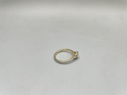Sterling Silver Promise Ring Marquise CZ (Size 5)