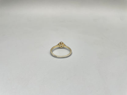 Sterling Silver Promise Ring Marquise CZ (Size 5)