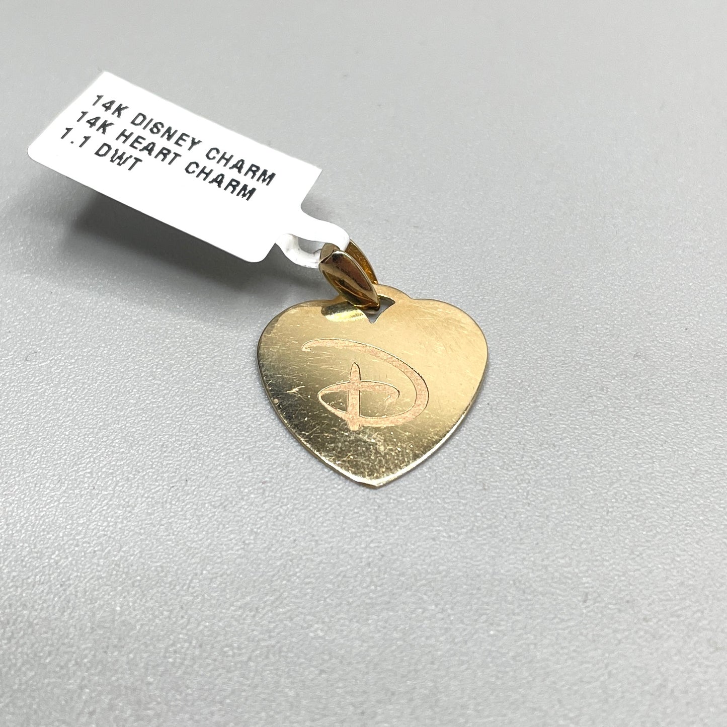 14K Yellow Gold "Disney" Charm