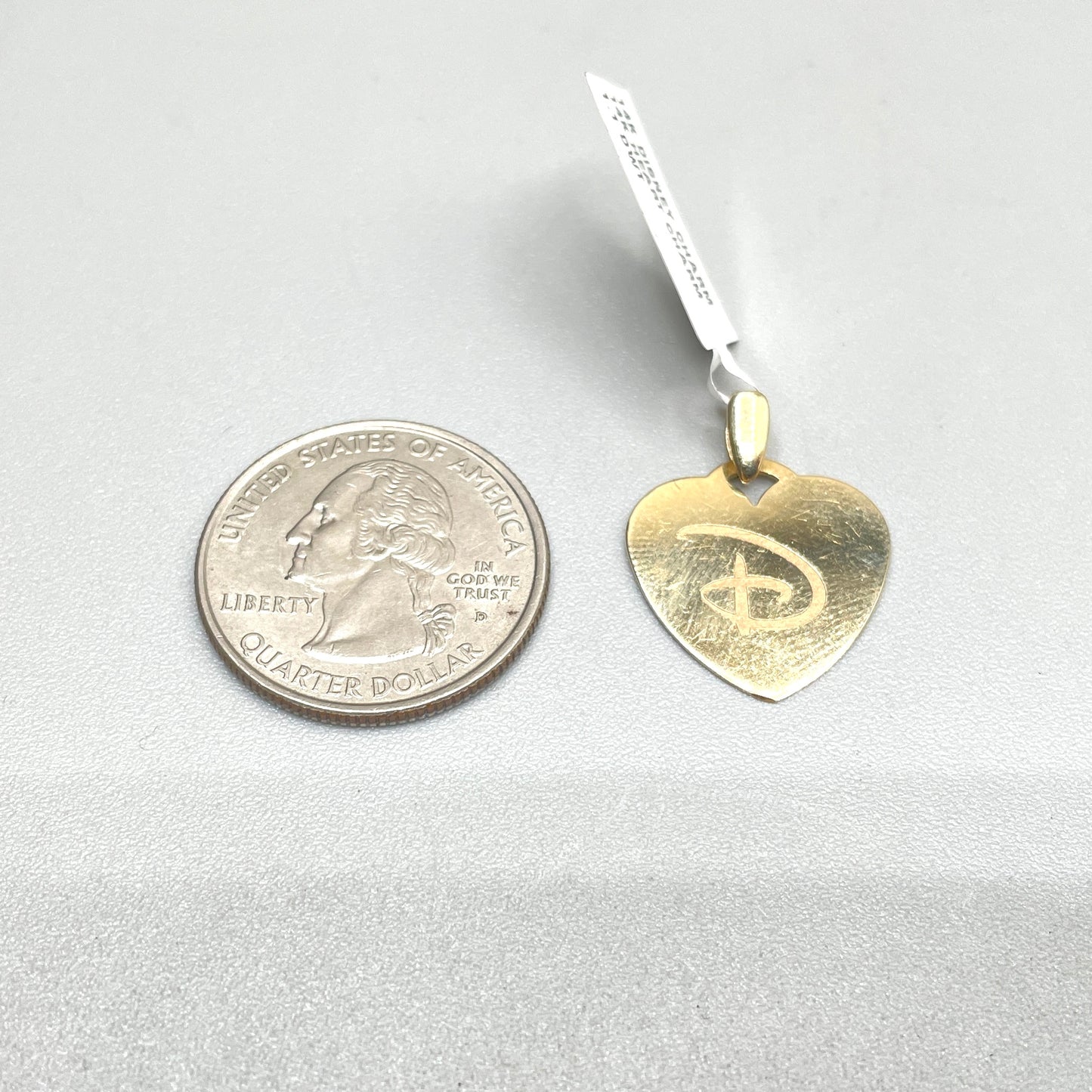 14K Yellow Gold "Disney" Charm