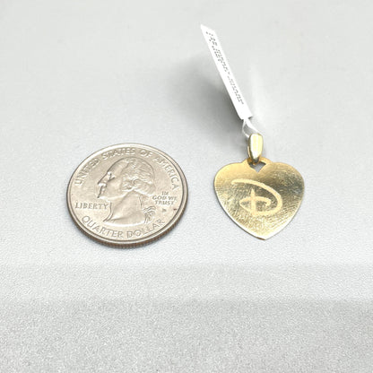 14K Yellow Gold "Disney" Charm