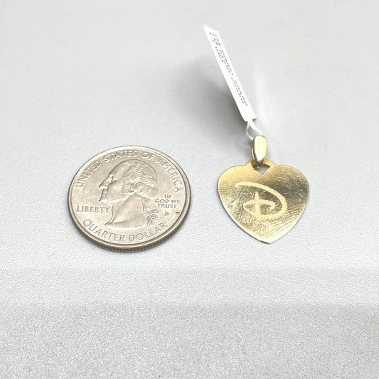 14K Yellow Gold "Disney" Charm
