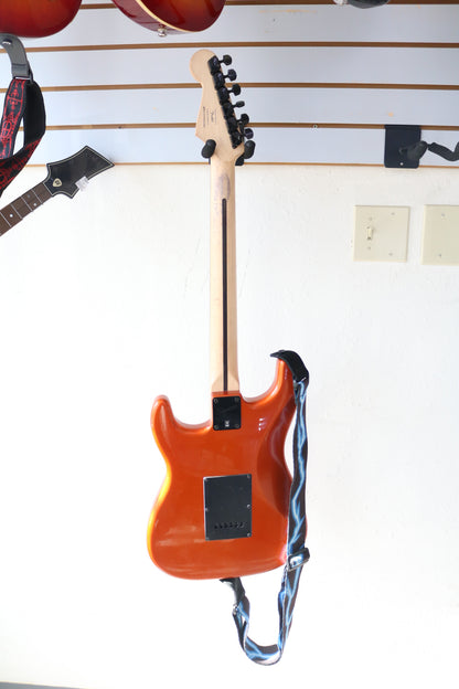 Squier Bullet Strat Electric Guitar Metallic Orange (Local Purchase Only)