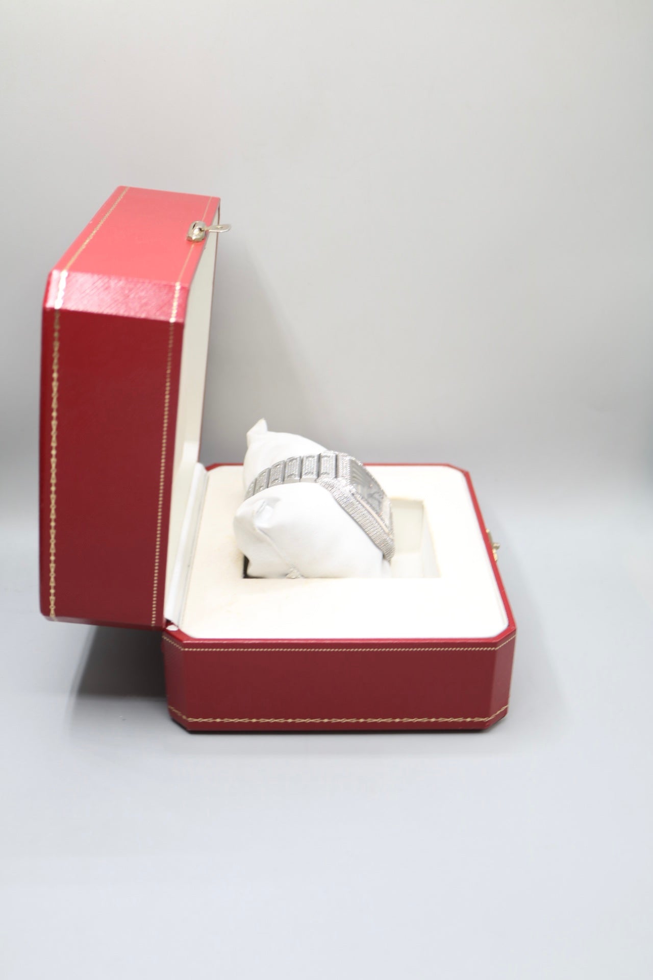 Cartier Santos Large 4072 Diamond Men's Watch - Secondhand (Local Pick-Up)